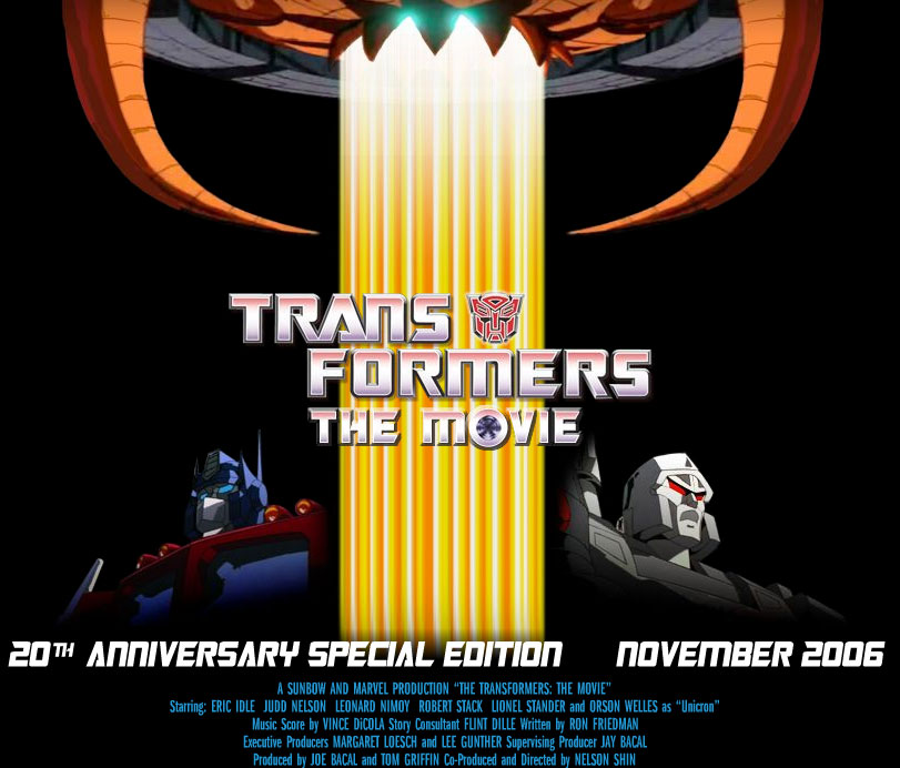 Transformers The Movie: 20th Anniversary Edition announced. - POWET.TV:  Games