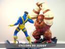 Civil War Diorama Cyclops and Juggernaut