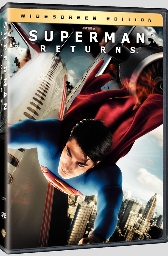 Superman Returns DVD Boxart revealed POWET.TV Games, Comics, TV, Movies, and Toys