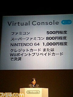 Nintendo Wii Virtual Console prices