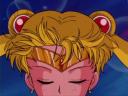 Sailor Moon at the end of her transformation