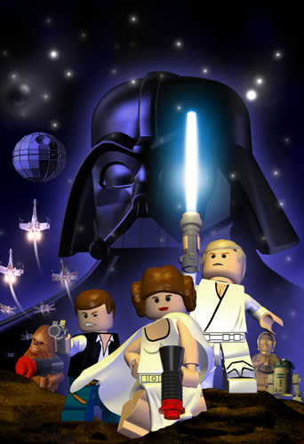Lego Star Wars Poster