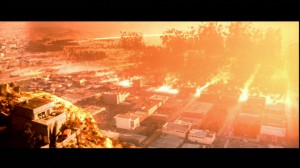 Los Angeles being destroyed on Judgment Day August 29th 1997