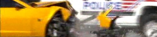 Bumblebee Camaro Smashed During Filming of Transformers 3