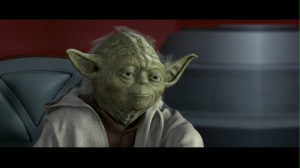 Yoda in Star Wars: Episode II: Attack of the Clone