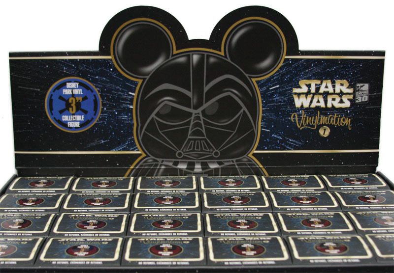 Disney is releasing a series of Star Wars figures in their vinylmation line.
