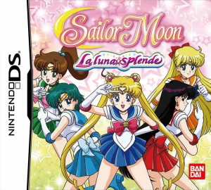 Sailor Moon - La Luna Splende Italian Nintendo DS box art
