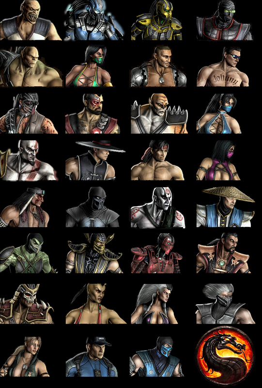 mortal kombat characters 2011 pictures. Mortal Kombat Full Roster