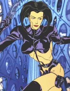 Aeon Flux from the Peter Chung MTV Animated Series �on Flux