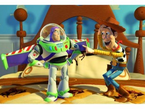 Pixar's Toy Story - Buzz Lightyear and Woody