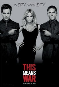 This Means War starring Chris Pine, Reese Witherspoon and Tom Hardy