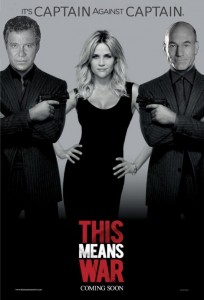 This Means War starring William Shatner, James T. Kirk, and Patrick Stewart, Jean Luc Picard