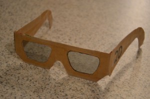 Make your own 2D to 3D glasses