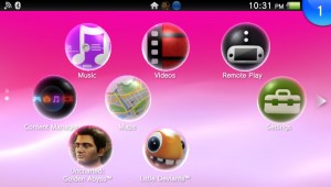 PlayStation Vita - Menu Screen - Page 2