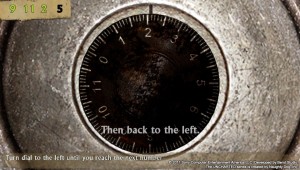 PlayStation Vita - Uncharted: Golden Abyss - Combination lock