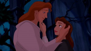 The Prince and Belle from Beauty and the Beast