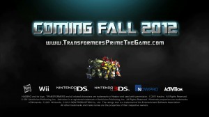 Transformers Prime The Game - Coming Fall 2012