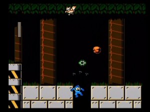 Mega Man 9 - Getting hit and falling into a hole