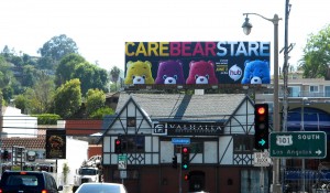 "Care Bear Stare" billboard for Care Bears on The Hub June 2nd