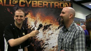 Powet at Botcon 2012 - Adam Gardner interviewing Matt Tieger about Transformers: Fall of Cybertron