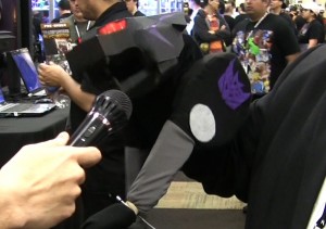 Ravage The Insult Comic Bot at Botcon 2012