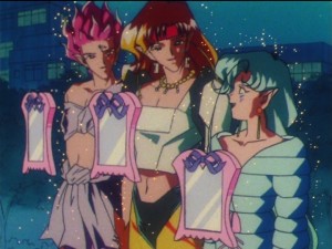 Sailor Moon episode 149  - The Amazon Trio with Mirrors of Dreams