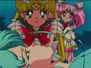 Sailor Moon episode 149  - Fish Eye dying