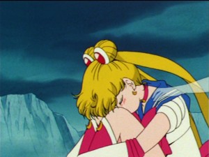 Sailor Moon episode 45 - Sailor Moon mourns her friends' deaths and is touched by the ghost of Sailor Jupiter