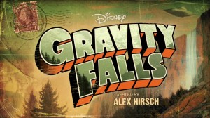 Gravity Falls title screen