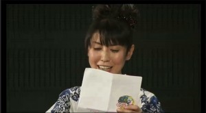 Sailor Moon 20th Anniversary live show - Kotono Mitsuishi reads a letter by Naoko Takeuchi