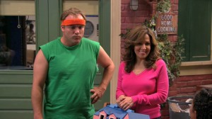 Wizards of Waverly Place - David Deluise as Jerry Russo, Maria Canals-Barrera as Theresa Russo