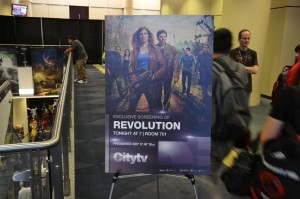Revolution poster CityTV at Fan Expo