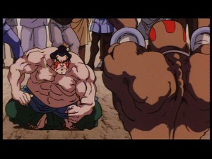 Street Fighter II: The Animated Movie - E. Honda and Dhalsim