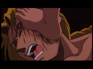 Street Fighter II: The Animated Movie - Vega getting his face smashed by Chun-Li