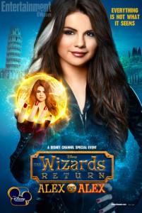 The Wizards Return poster - Selena Gomez as Evil Alex - Wizards of Waverly Place TV special